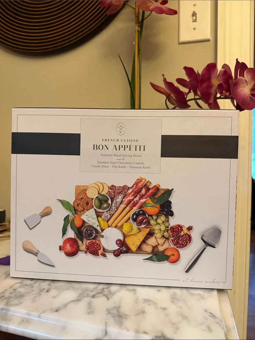 Bon Appétit Charcuterie Serving Board Set - NWT